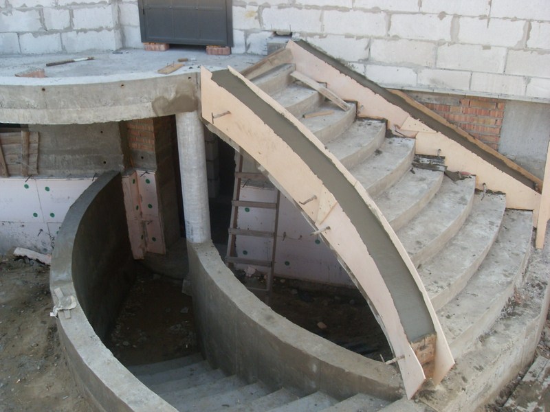 Бетонные лестницы в Конаково