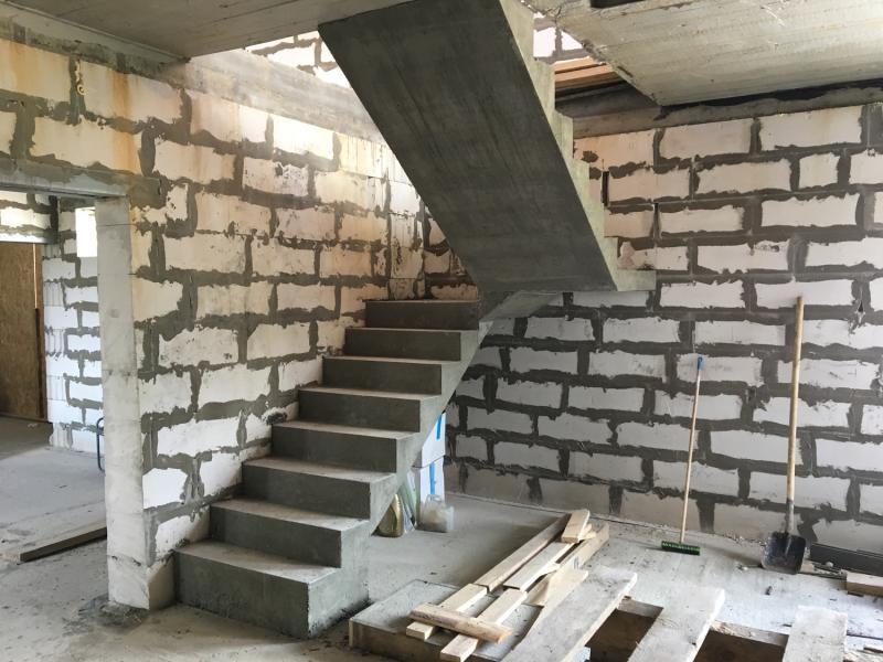 Бетонные лестницы в Козельске