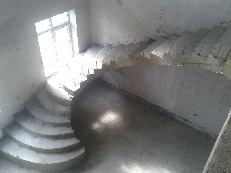 Бетонные лестницы в Верее
